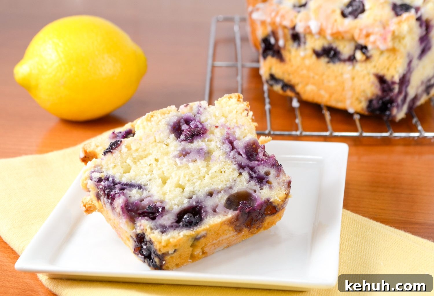 Lemon Blueberry Bread with Lemon Glaze Lemon Blueberry Bread with Lemon Glaze