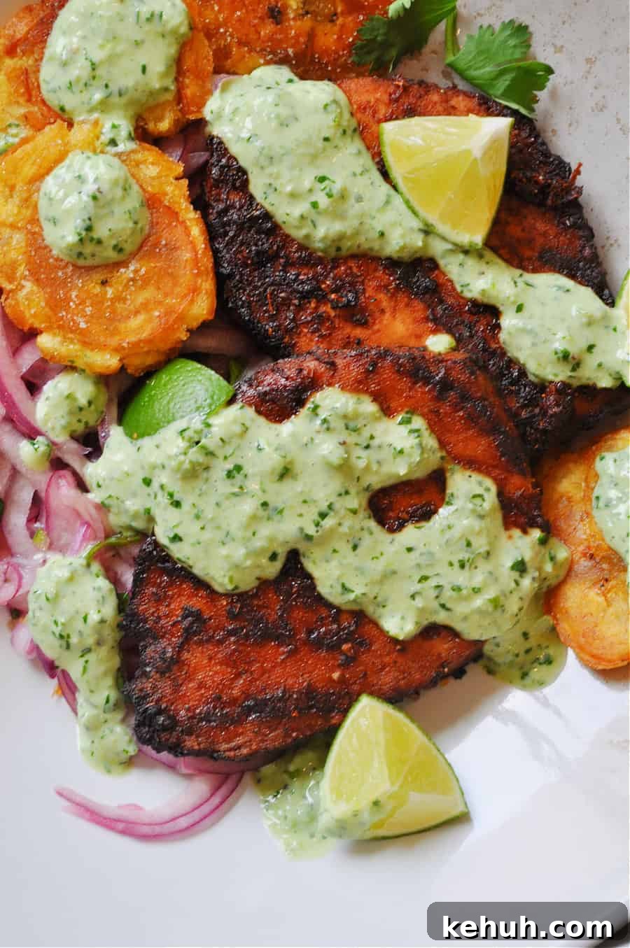 Spicy Tofu with Vibrant Vegan Green Sauce 3 img 21753 3