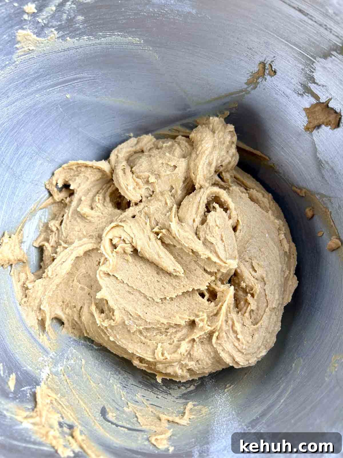 Classic Peanut Butter Blossom Cookies: Soft Chocolate Kiss Treats 7 dry ingredients added to dough.