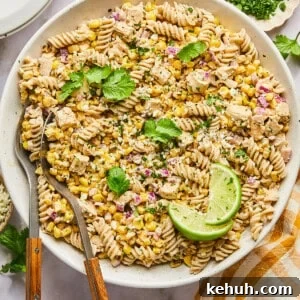 street corn pasta salad