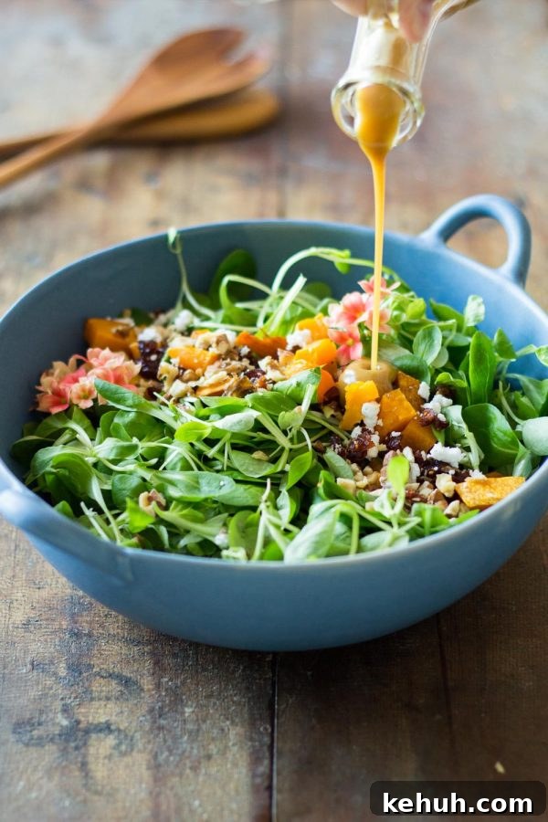 Roasted Butternut Squash Salad 