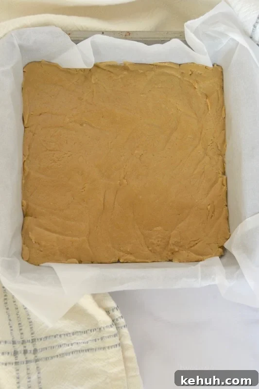 Sunbutter and Jelly Bars Recipe — No-Bake Snack Squares 5 Sunbutter cookie base