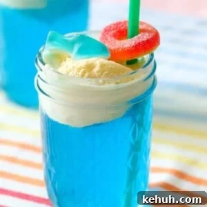 Shark Bait Ice Cream Float Recipe: Fun Summer Dessert Treat 2 Shark Bait Ice Cream Floats