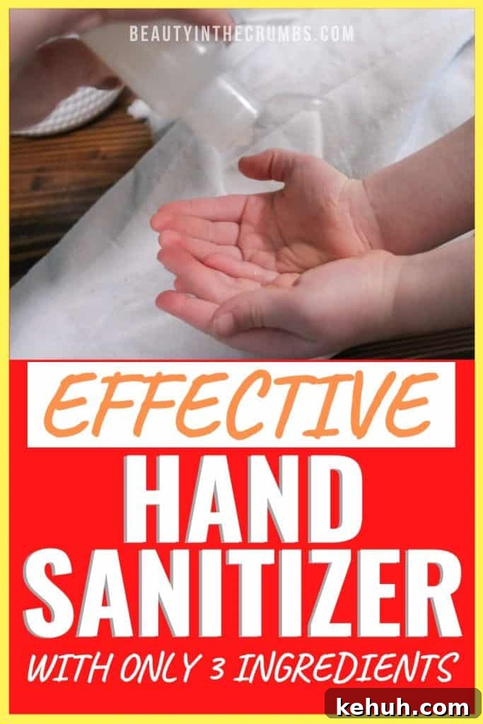 DIY Hand Sanitizer: Safe Recipes and Step-by-Step Guide 3 homemade hand sanitizer