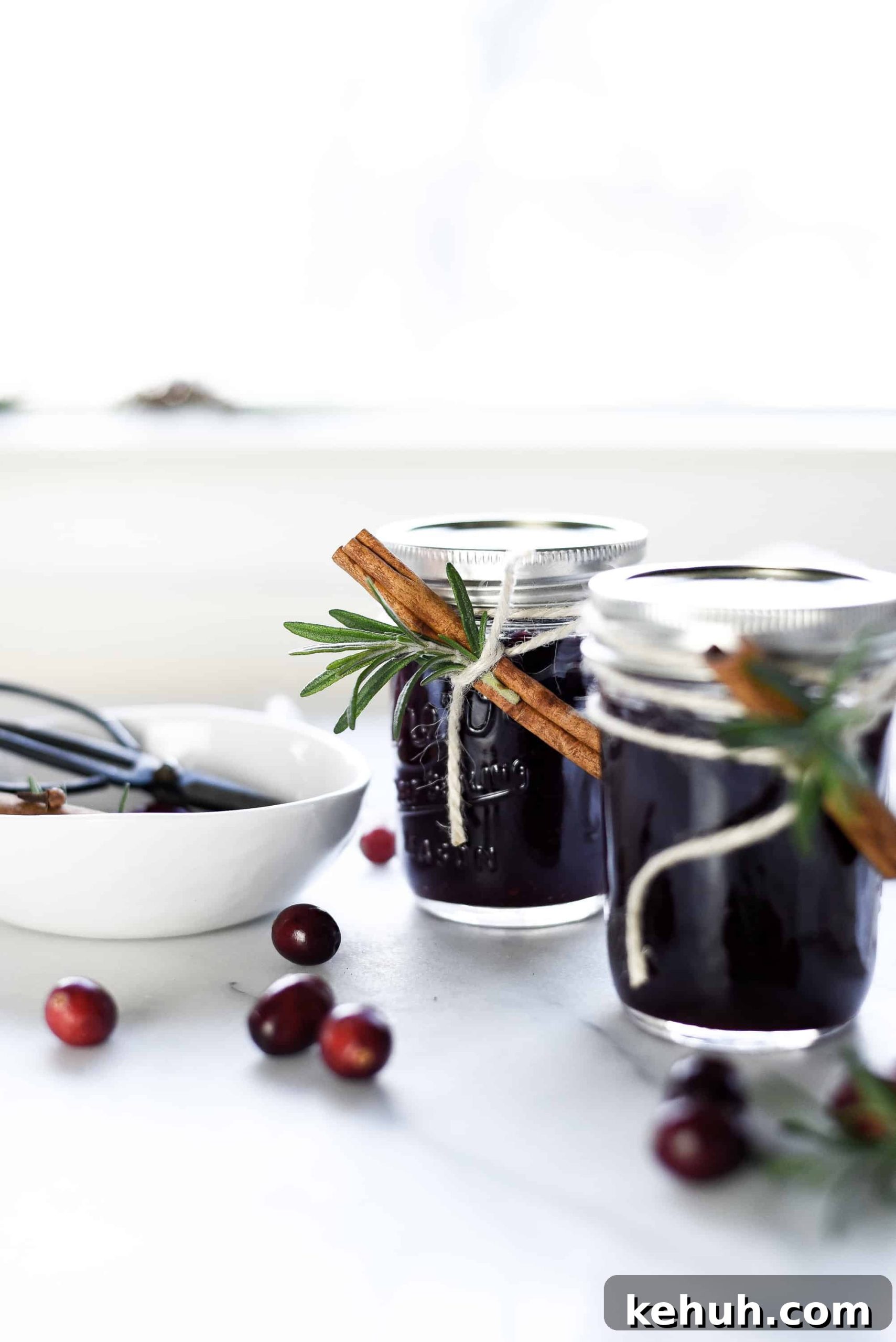 Spoonful of cranberry jam