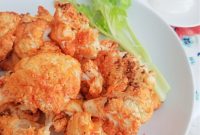 Crispy Air Fryer Buffalo Cauliflower Bites Recipe