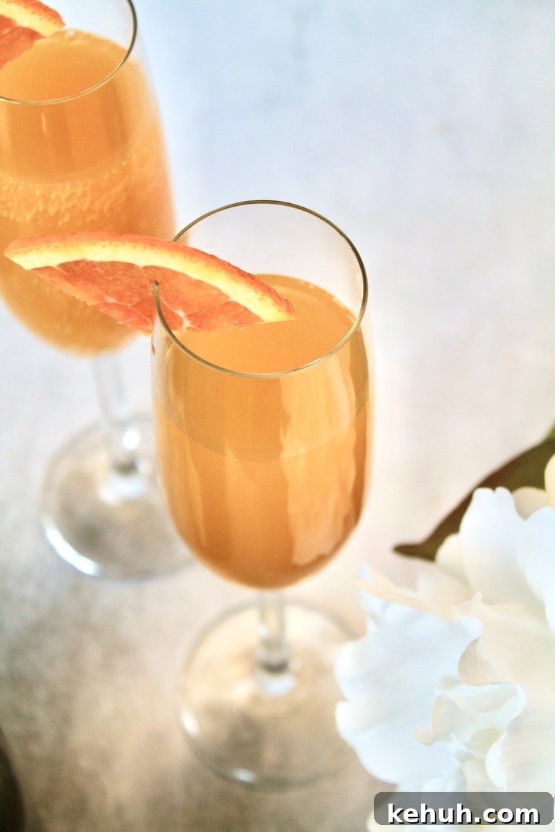 3-Ingredient Sunny Mango Mimosa for Bright Brunch Sipping 3 mango mimosa recipe