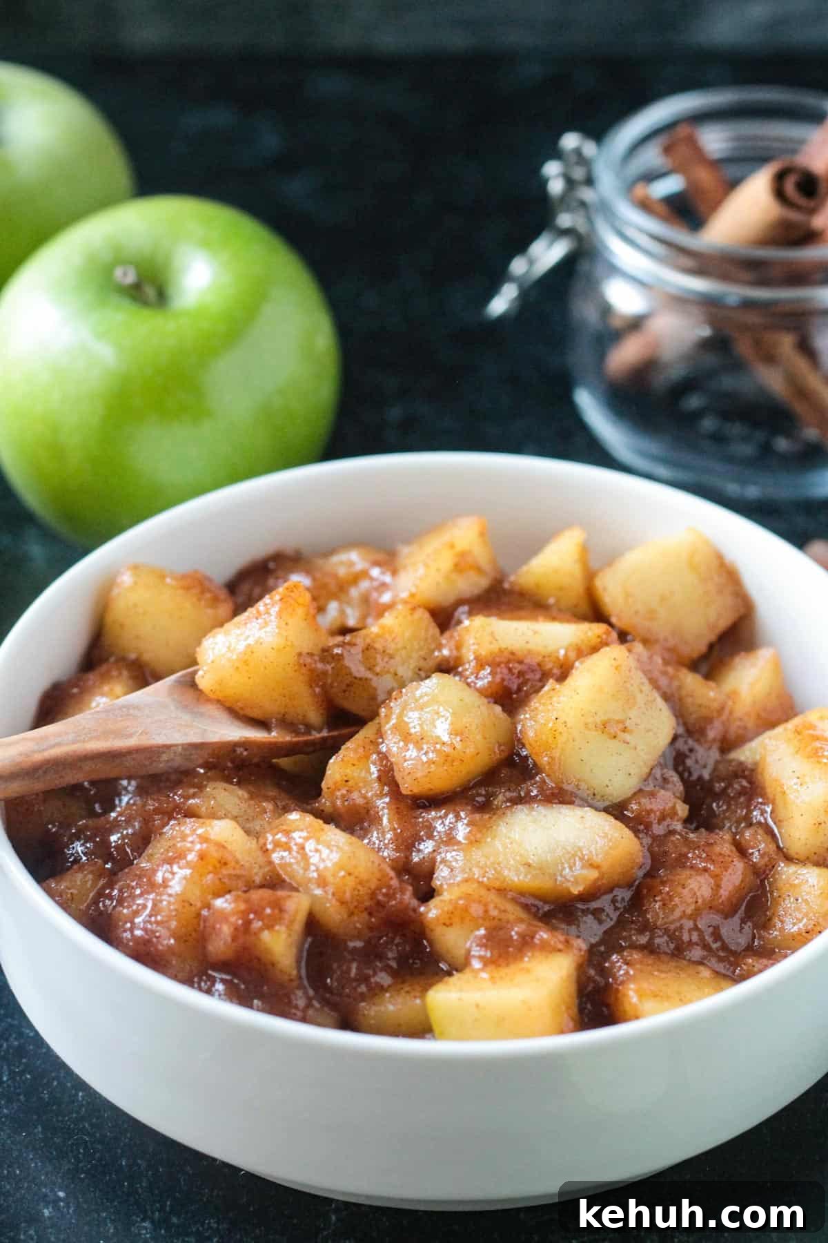 Stovetop Cinnamon Apples Recipe — Quick Comfort Dessert 11 img 31041 10