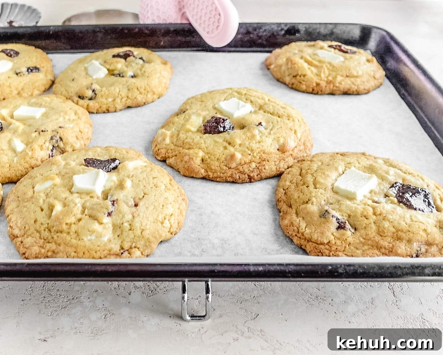 Bake until the edges are golden brown and the tops are no longer shiny.