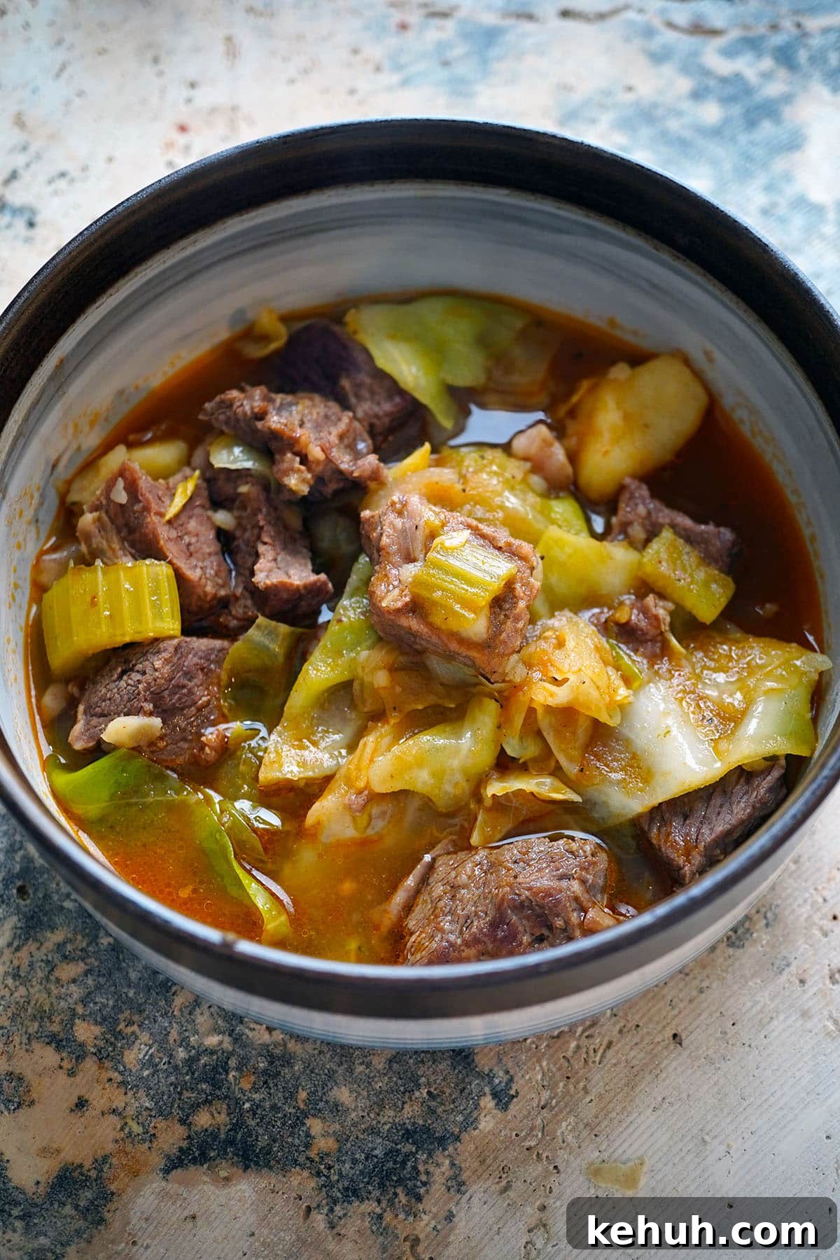 Instant Pot Beef and Cabbage Stew Recipe for Tender Meat 12 Beef and Cabbage Stew Recipe Instant Pot