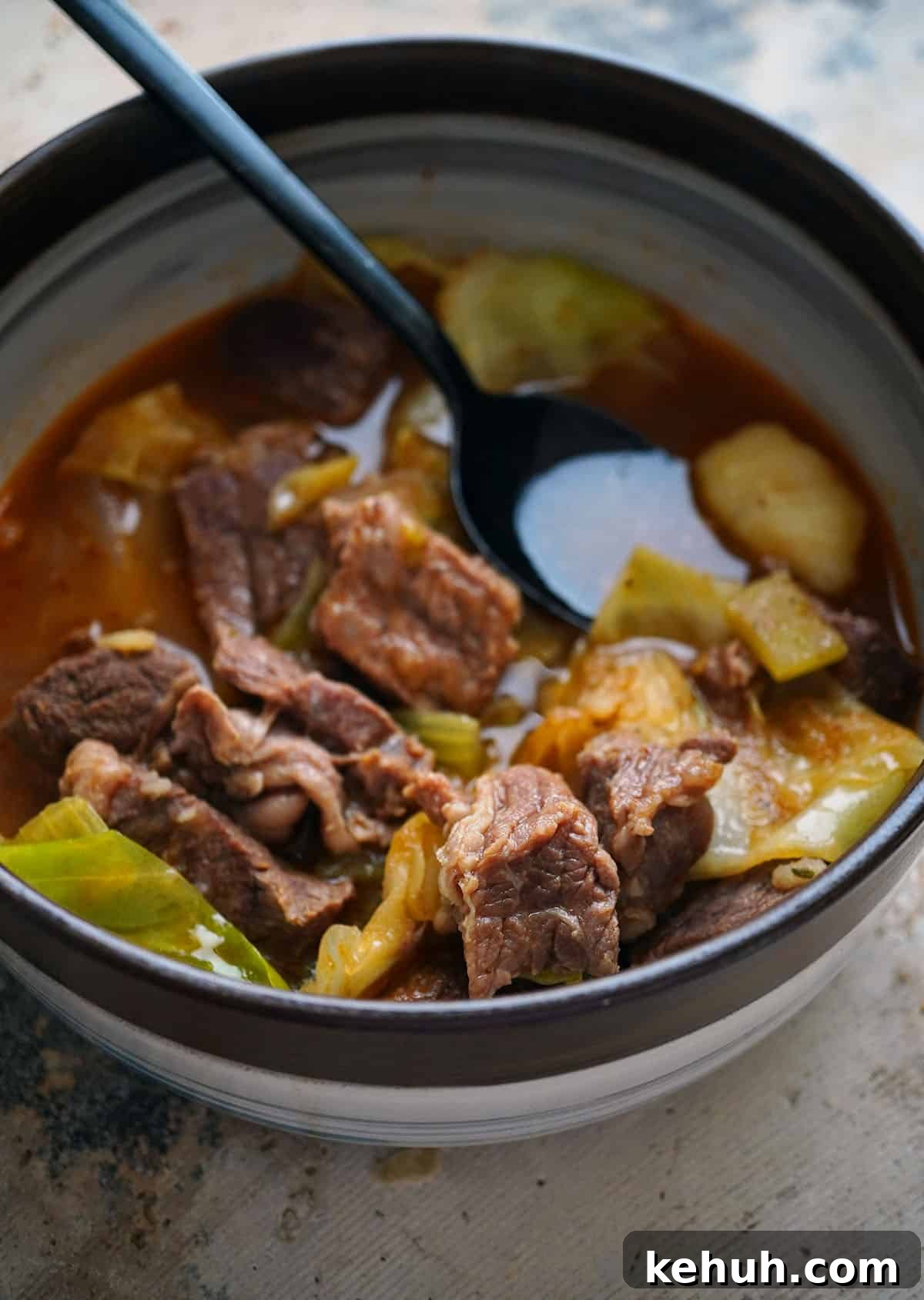 Instant Pot Beef and Cabbage Stew Recipe for Tender Meat 13 Instant Pot Beef and Cabbage Stew