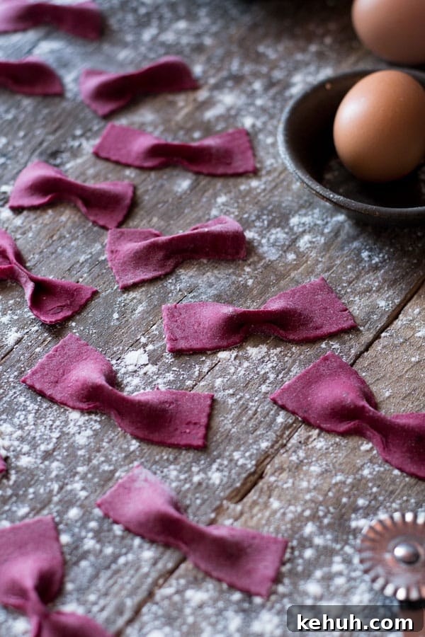 An easy beetroot pasta recipe. Learn how to make this simple beet pasta, it's fun, vibrant, bright pink and delicious. Authentic Italian recipes at Inside the rustic kitchen Beetroot pasta dough recipe