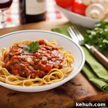 mushroom marinara pasta sauce