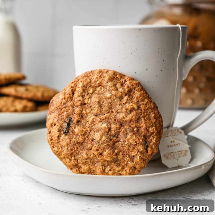 Gluten Free Oatmeal Raisin Cookies