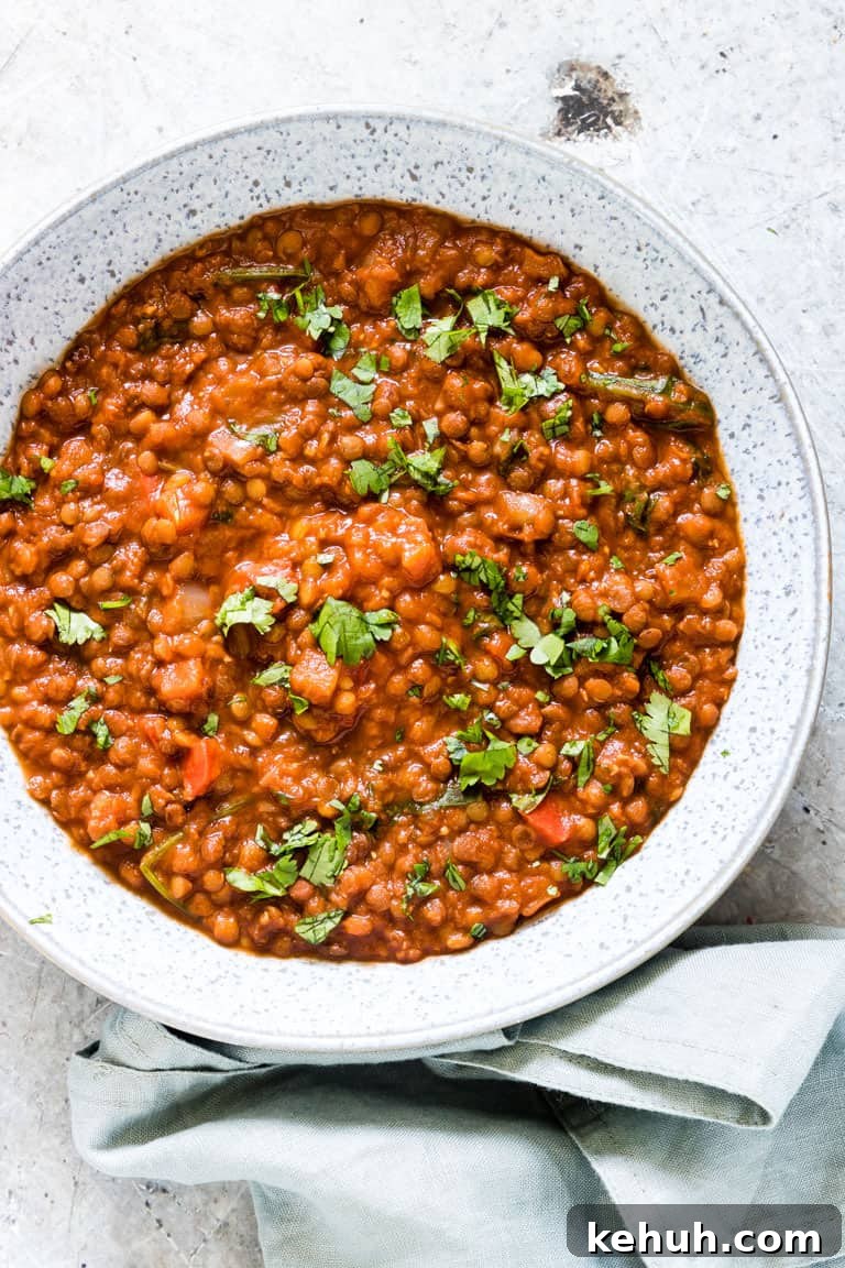 Instant Pot Soup Recipes You’ll Actually Love 21 bowl of lentil soup