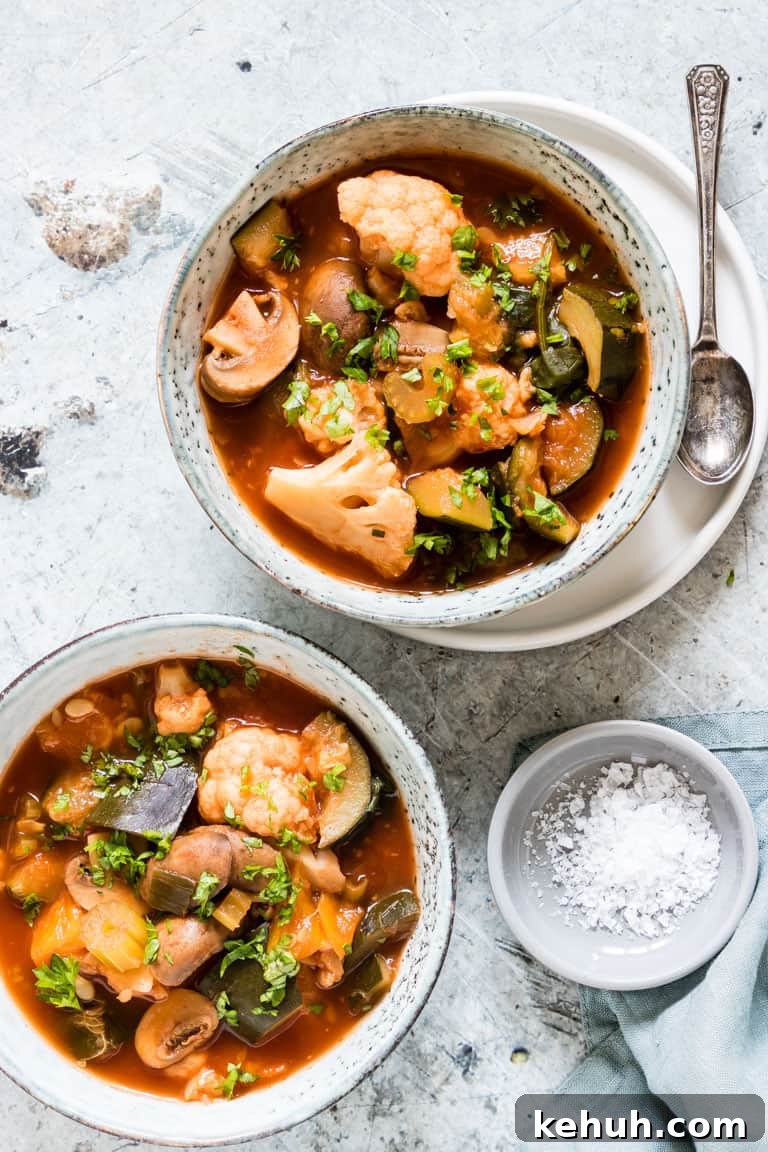 Instant Pot Soup Recipes You’ll Actually Love 25 two bowls of vegetable soup