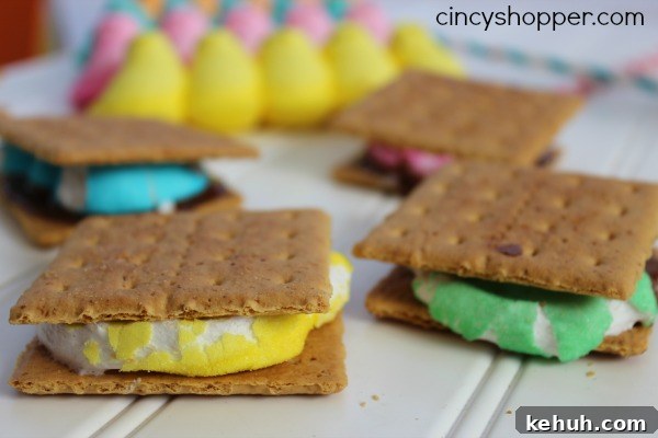 Peeps Smores for Easter