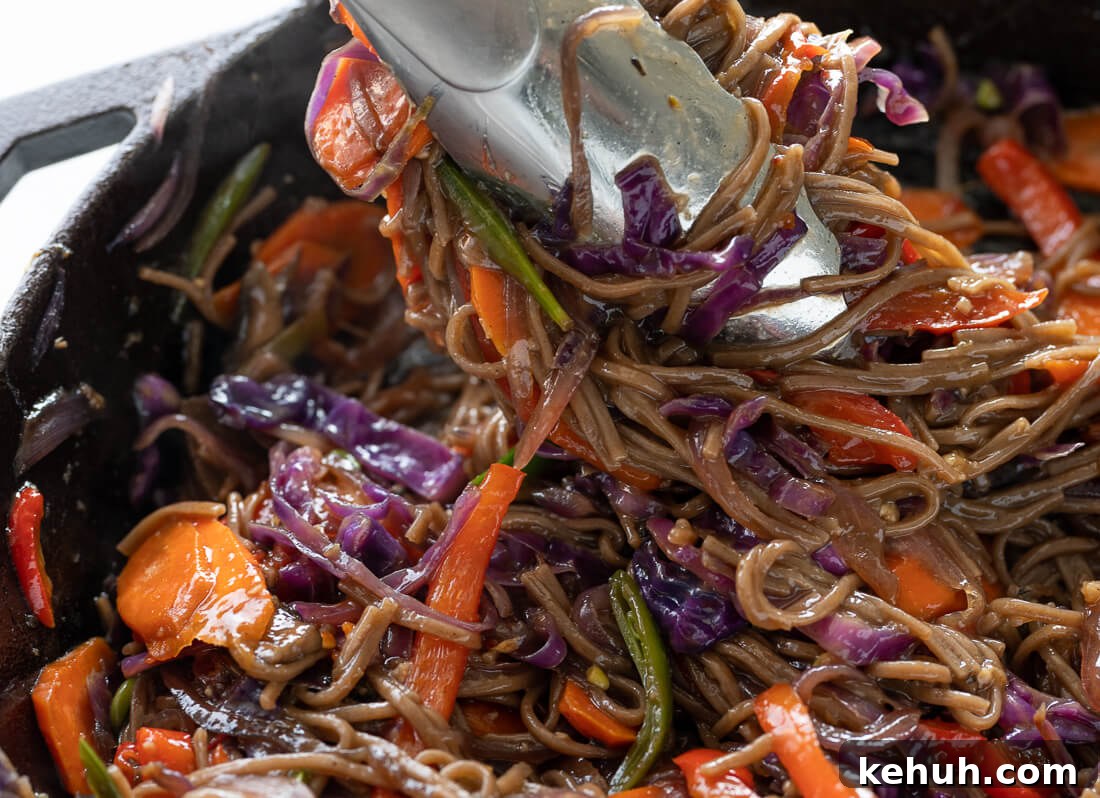 teriyaki stir fried noodles