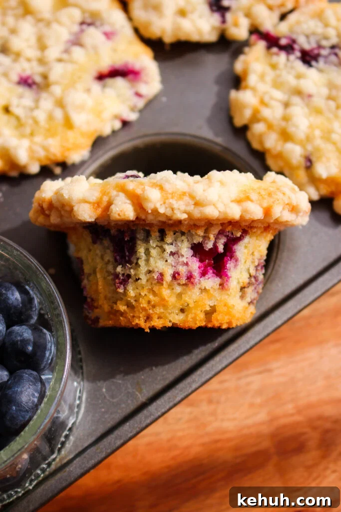 Moist Olive Oil Blueberry Muffins Recipe 4 img 34910 17