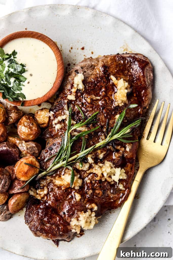 Gluten-Free Paleo Meal Plan: Dairy-Free Weekly Menu and Recipes 7 new york strip steak