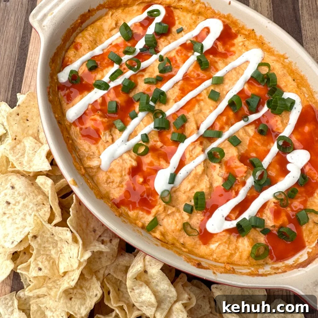Smoked Buffalo Chicken Dip Recipe for Game Day and Parties 2 Smoked Buffalo Chicken Dip