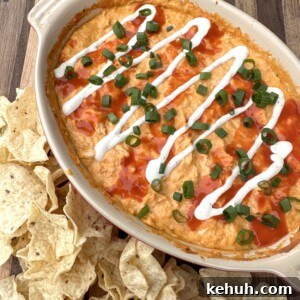 Smoked Buffalo Chicken Dip Recipe for Game Day and Parties 7 Smoked Buffalo Chicken Dip