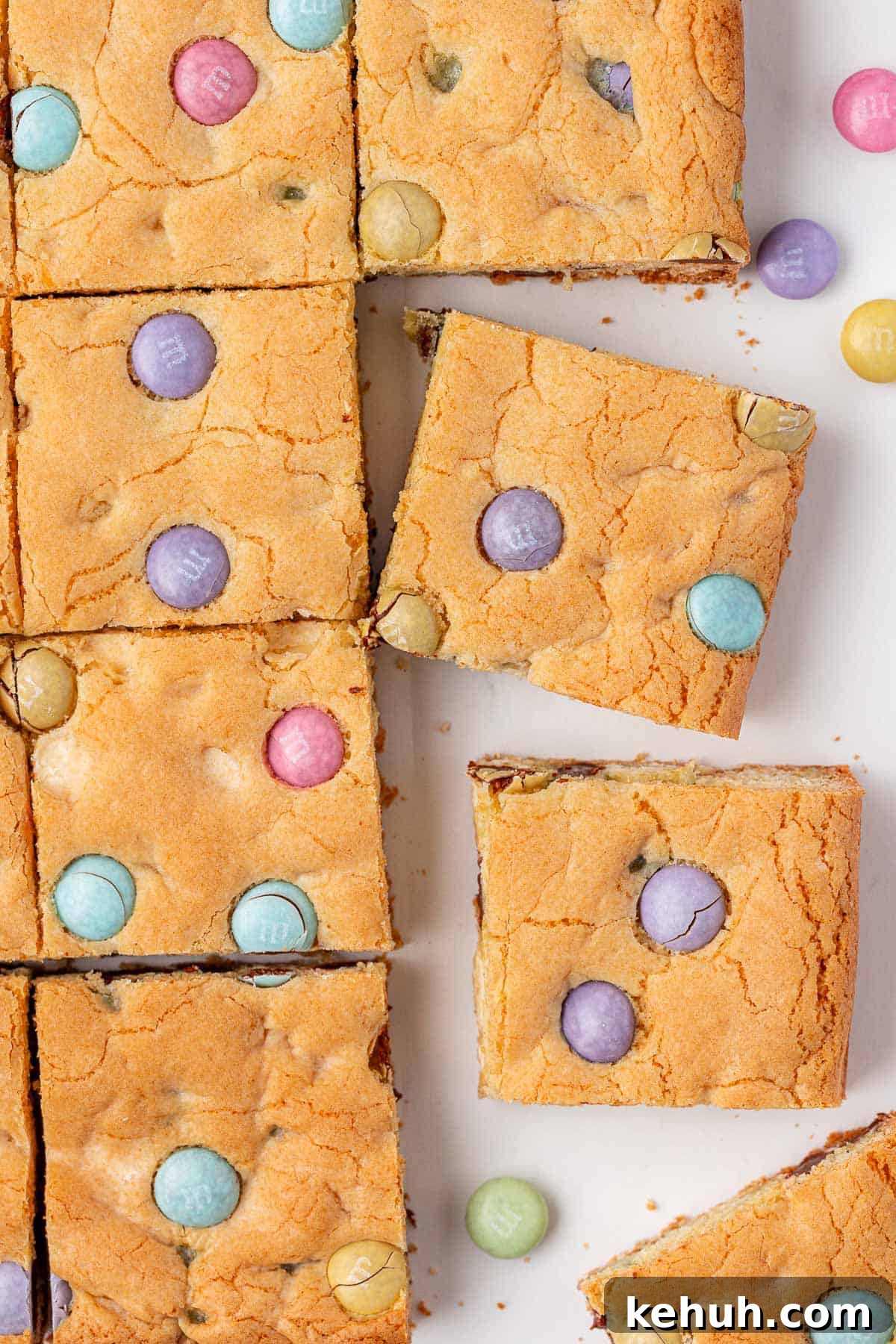 Easter cookie bars