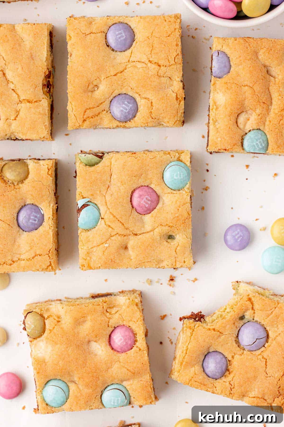 Easter cookie bars