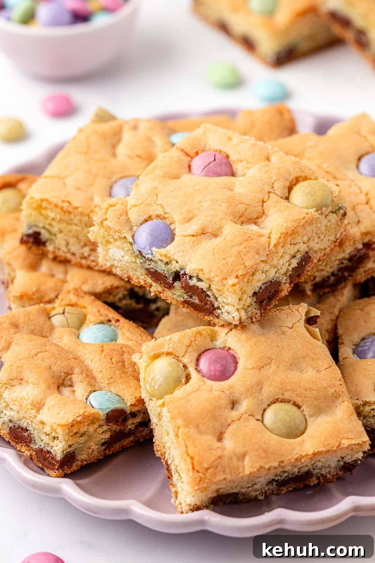 Easter cookie bars