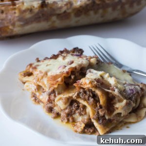 Amish-Style Homestyle Lasagna Recipe for Simple Weeknight Meals 4 Mother's Cream Cheese Lasagna