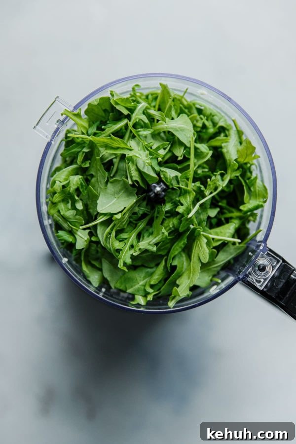 How to Make Arugula Pesto