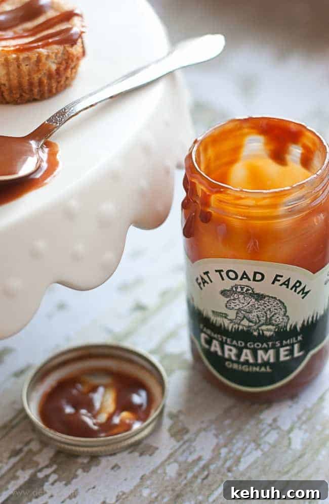 Mini Caramel Cheesecake Bites Recipe — Bite-Sized Dessert Ideas 4 Mini Caramel Cheesecake Bites | Design Eat Repeat