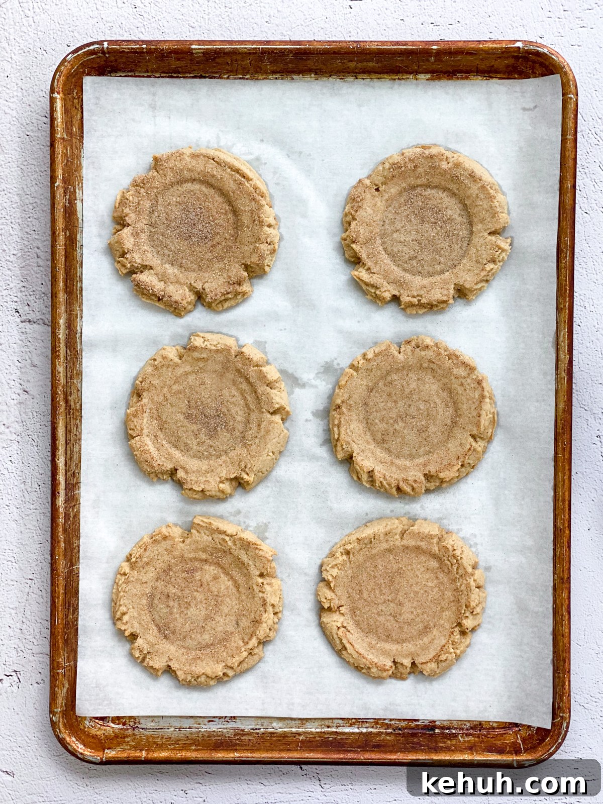 Soft Apple Cider Cookies Recipe with Warm Spices 13 cookies baked before frosting.