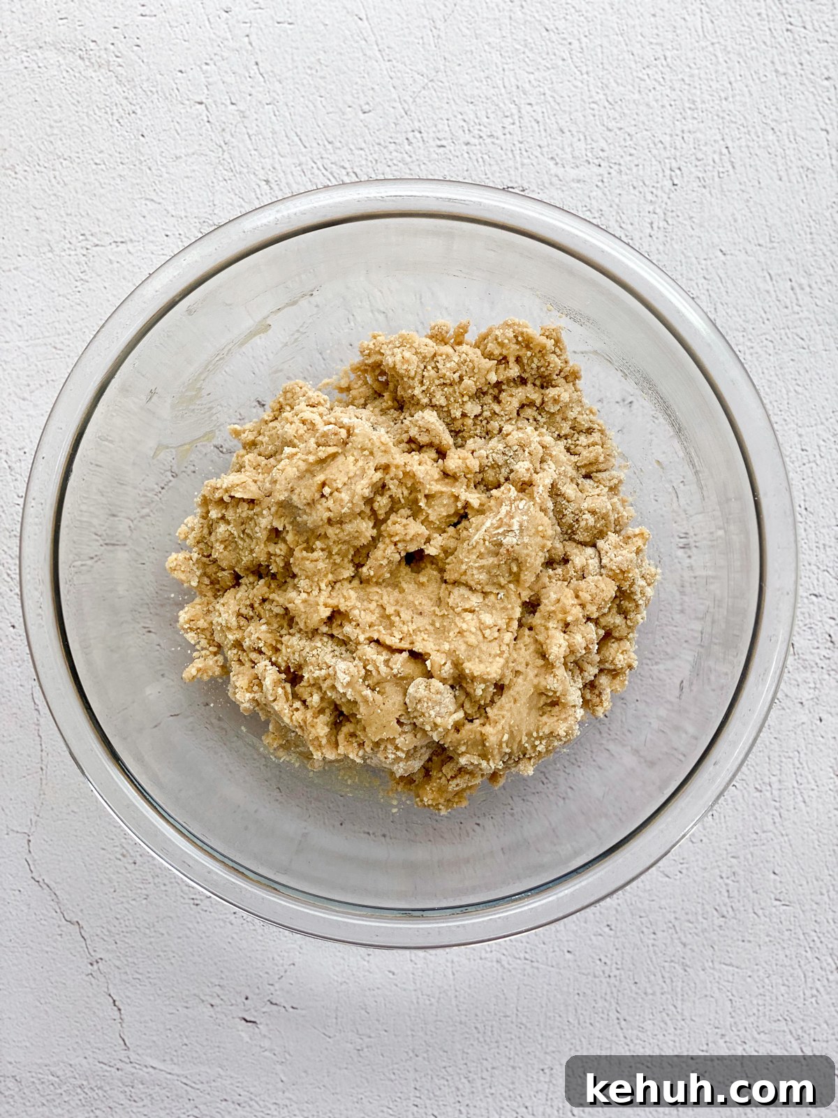 Soft Apple Cider Cookies Recipe with Warm Spices 7 after adding dry ingredients.