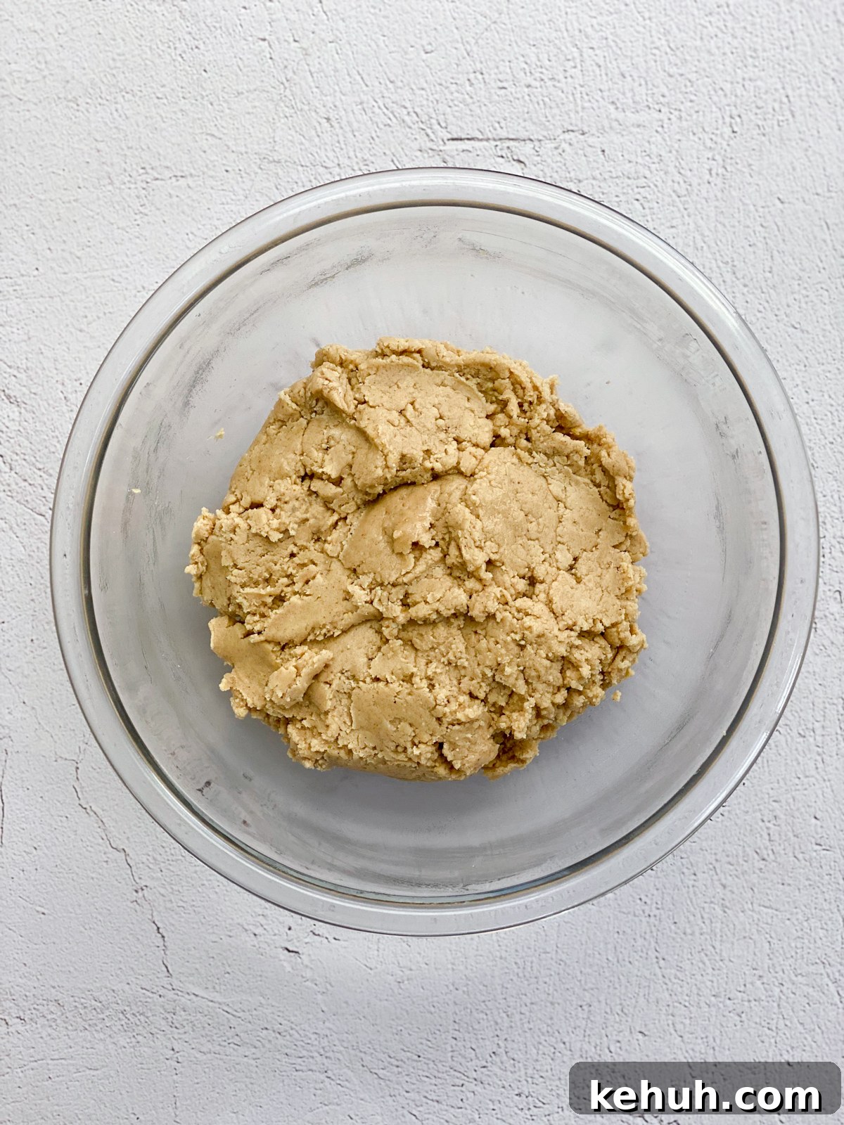 Soft Apple Cider Cookies Recipe with Warm Spices 8 cookie dough all mixed.