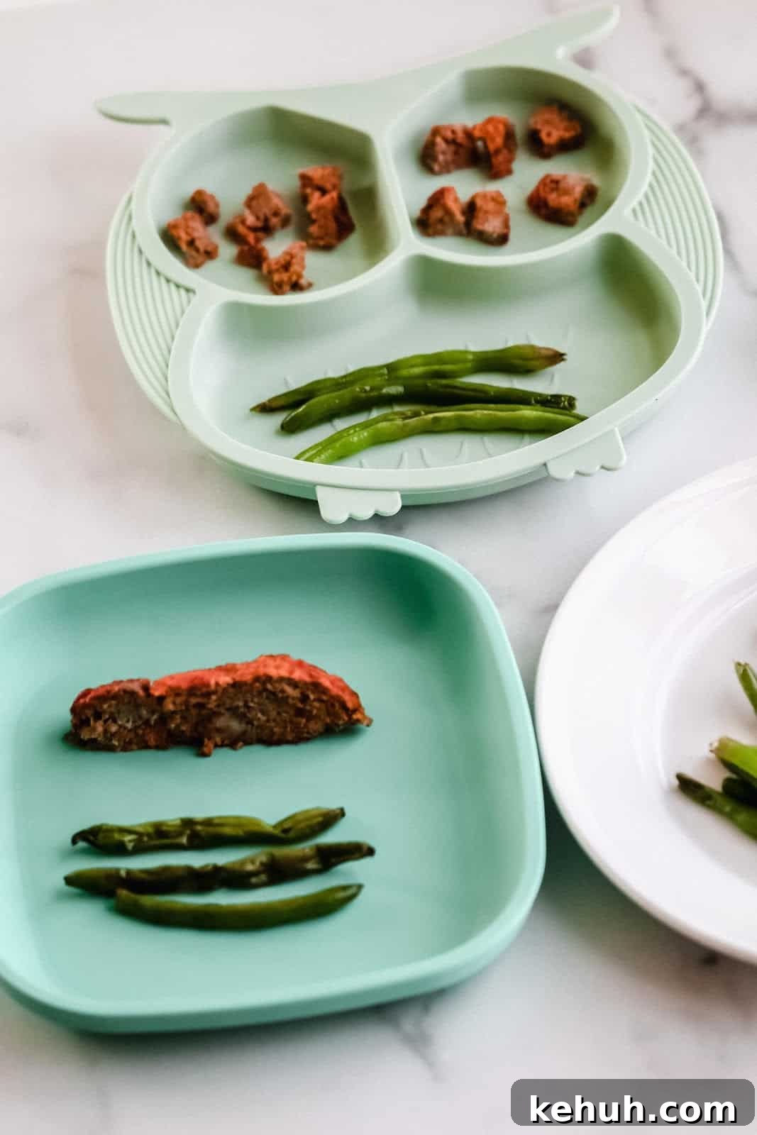 Getting Toddlers to Eat Meat: Practical Tips Parents Can Use 3 baby and toddler friendly healthy beef meatloaf recipe with green beans