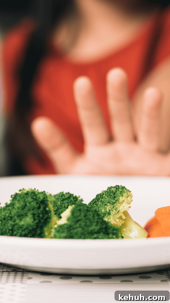 Getting Toddlers to Eat Meat: Practical Tips Parents Can Use 5 Little Girls Hand Pushing a Plate of Food Away From Her