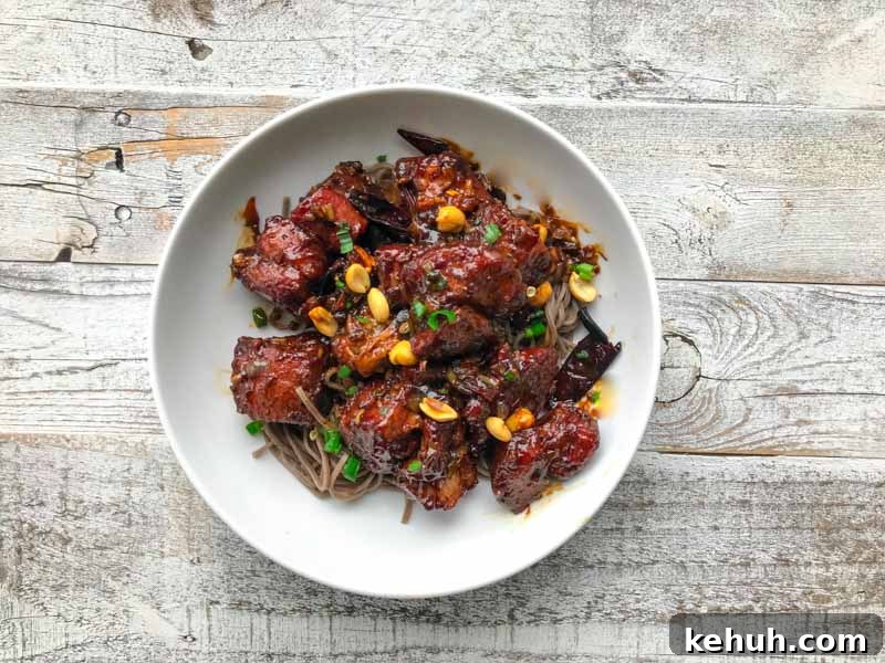 Smoked Kung Pao Pork Belly Burnt Ends: Big Green Egg Recipe