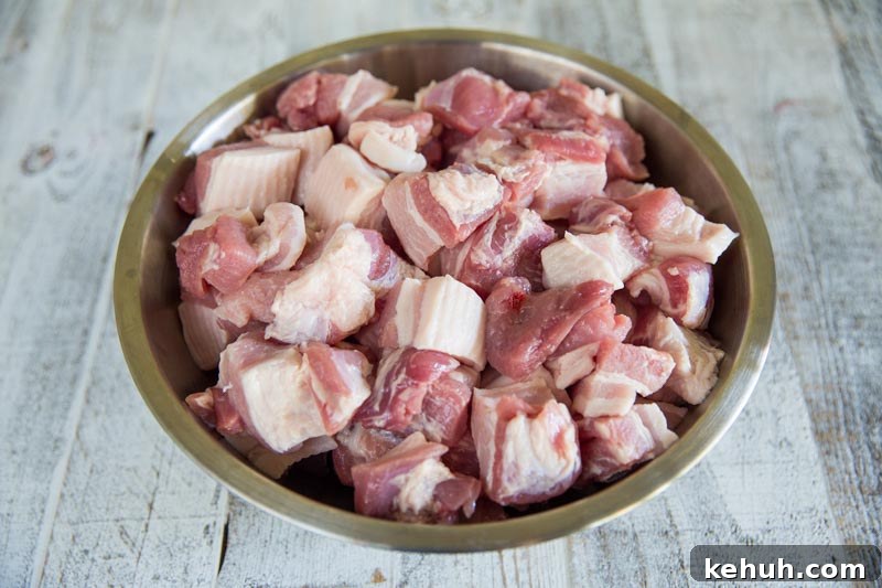 Kung Pao Smoked Pork Belly