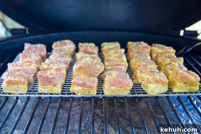 Kung Pao Smoked Pork Belly