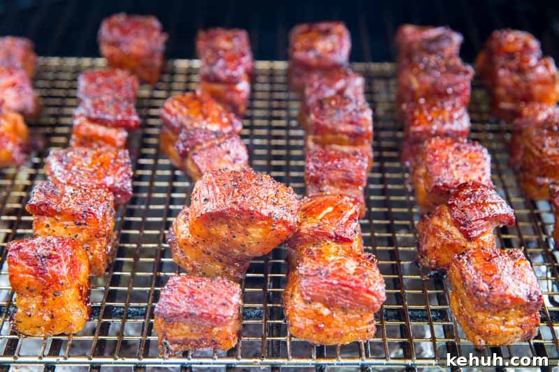 Kung Pao Smoked Pork Belly