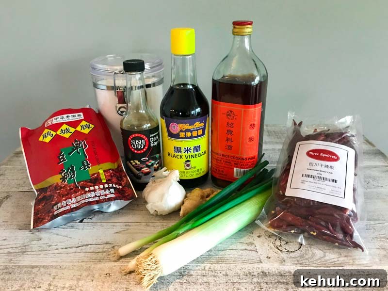 Kung Pao Smoked Pork Belly