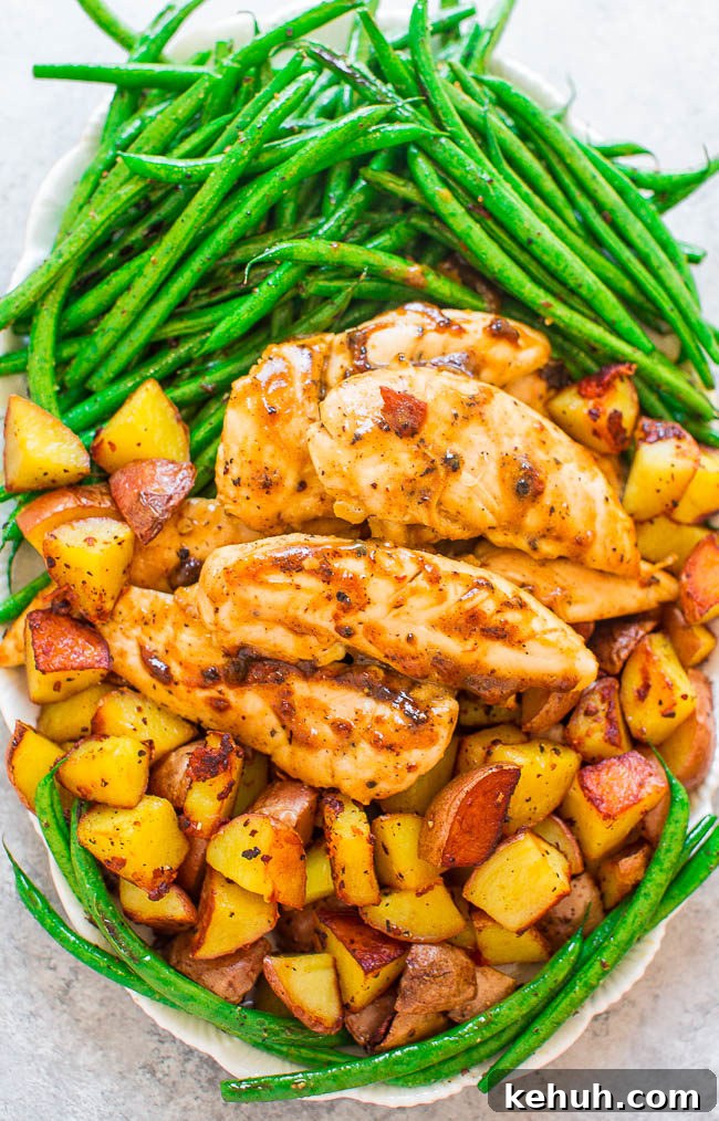 Honey Lemon Chicken with Crispy Roasted Potatoes 9 img 55715 8