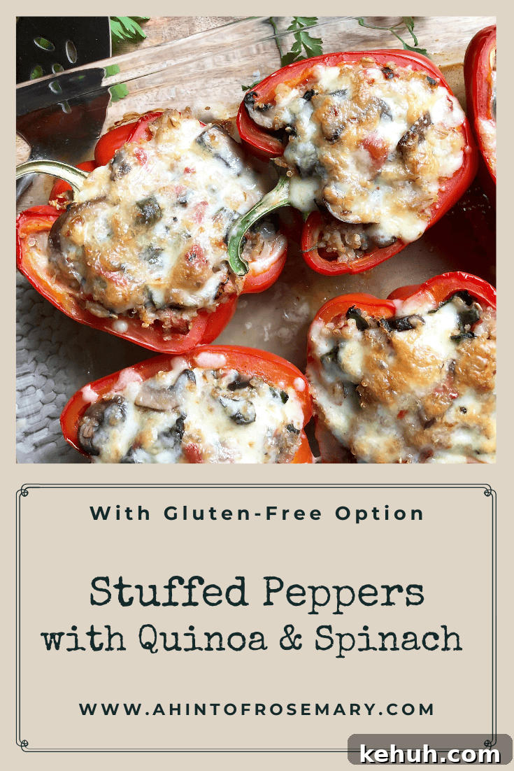 Quinoa and Spinach Stuffed Peppers Recipe for Flavorful Dinners 10 Stuffed Peppers with Quinoa & Spinach