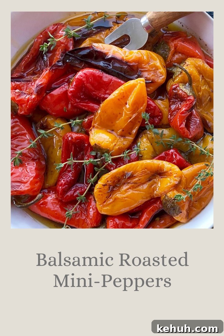 Quinoa and Spinach Stuffed Peppers Recipe for Flavorful Dinners 11 balsamic roasted mini peppers