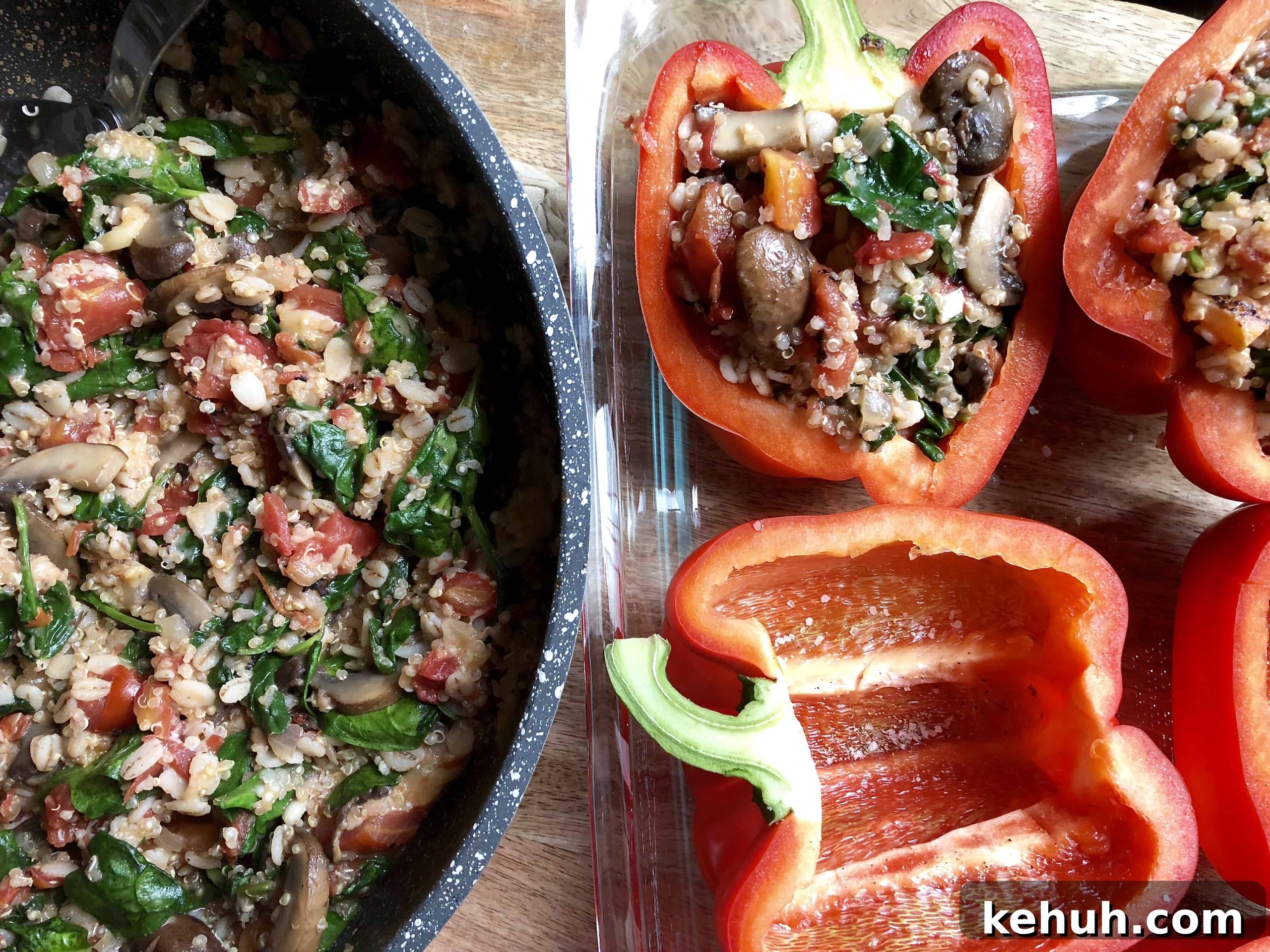 Quinoa and Spinach Stuffed Peppers Recipe for Flavorful Dinners 8 img 5675 9 scaled