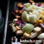 A combination of brightly colored root vegetables, roasted to perfection! Both gluten free and Paleo friendly!