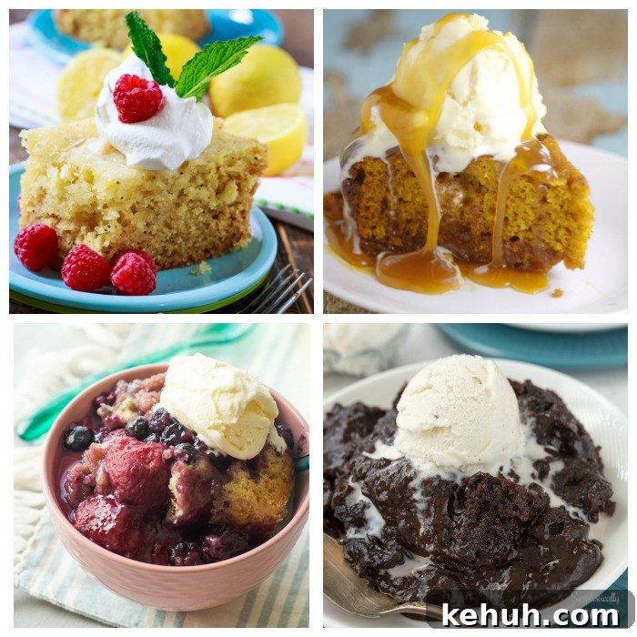 20 Slow Cooker Fall Desserts square