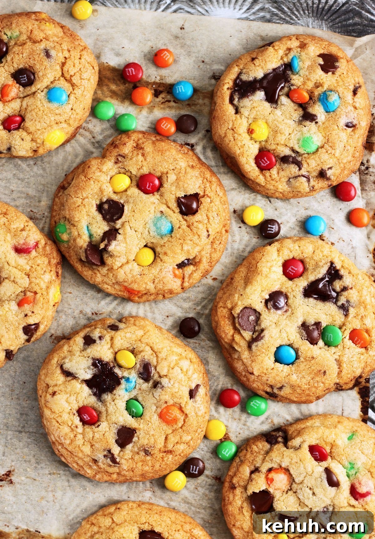 m&m cookies recipe