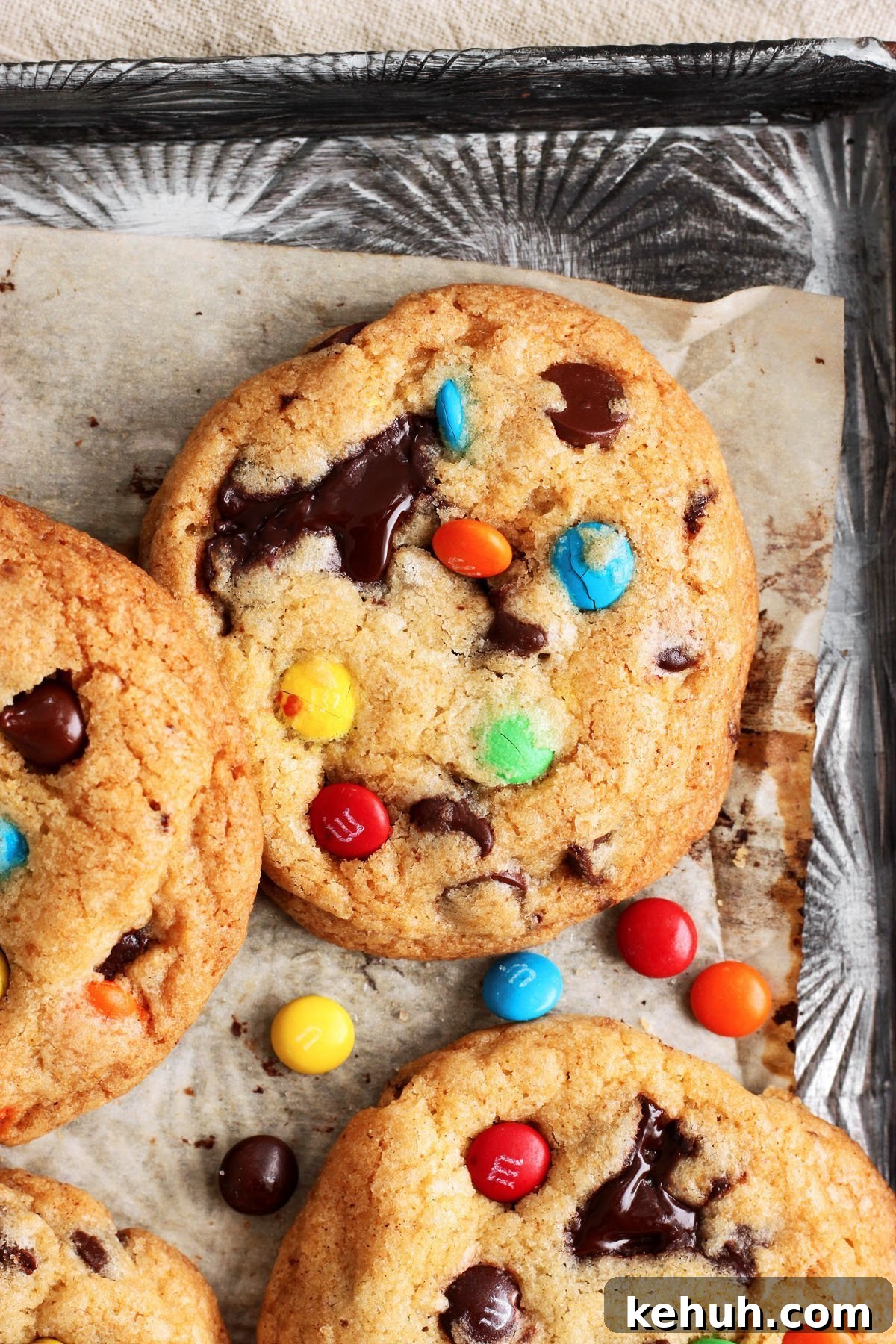 m&m cookies recipe